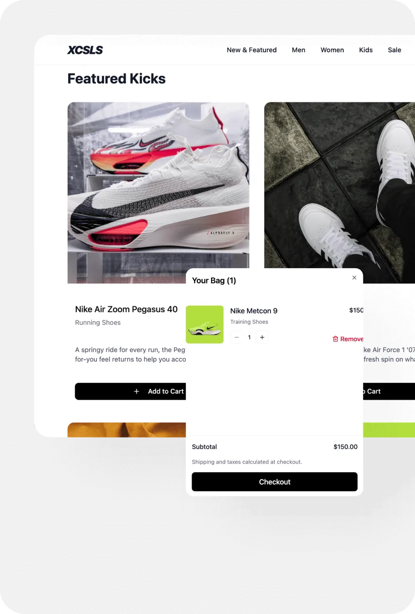 e-Commerce websites