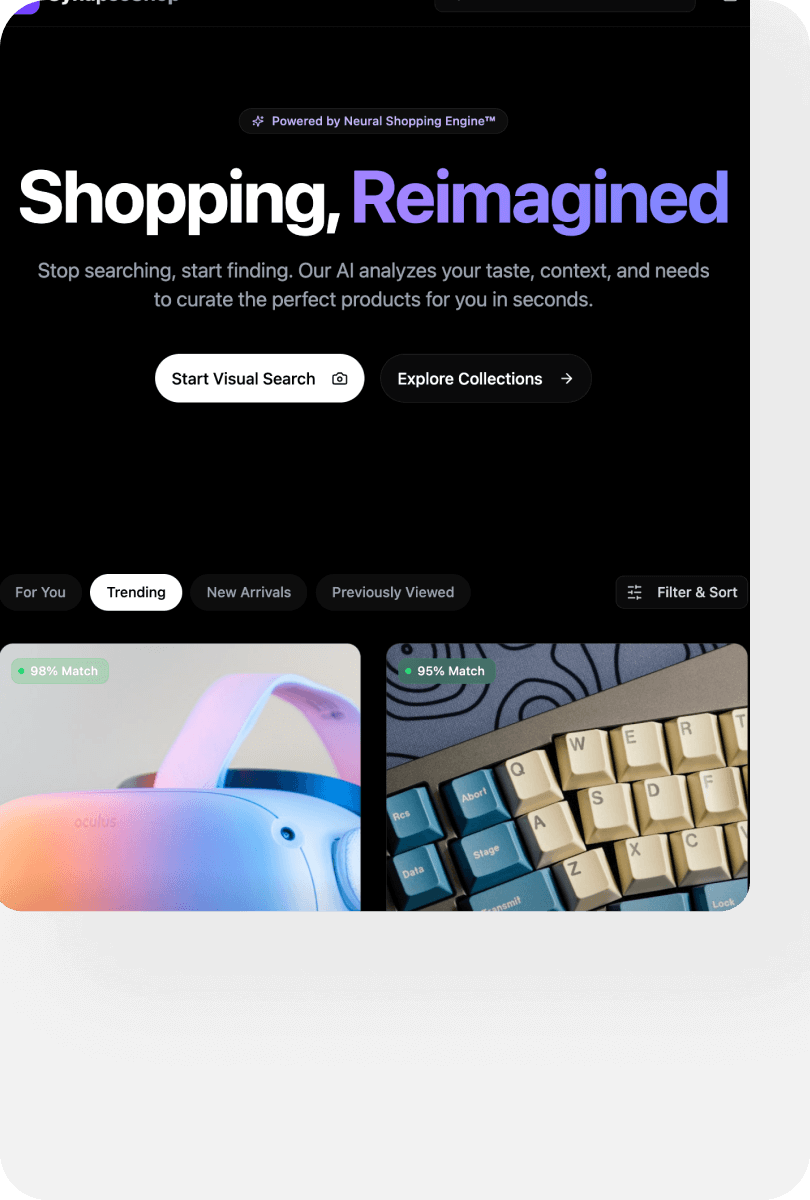 AI-powered product recommendations