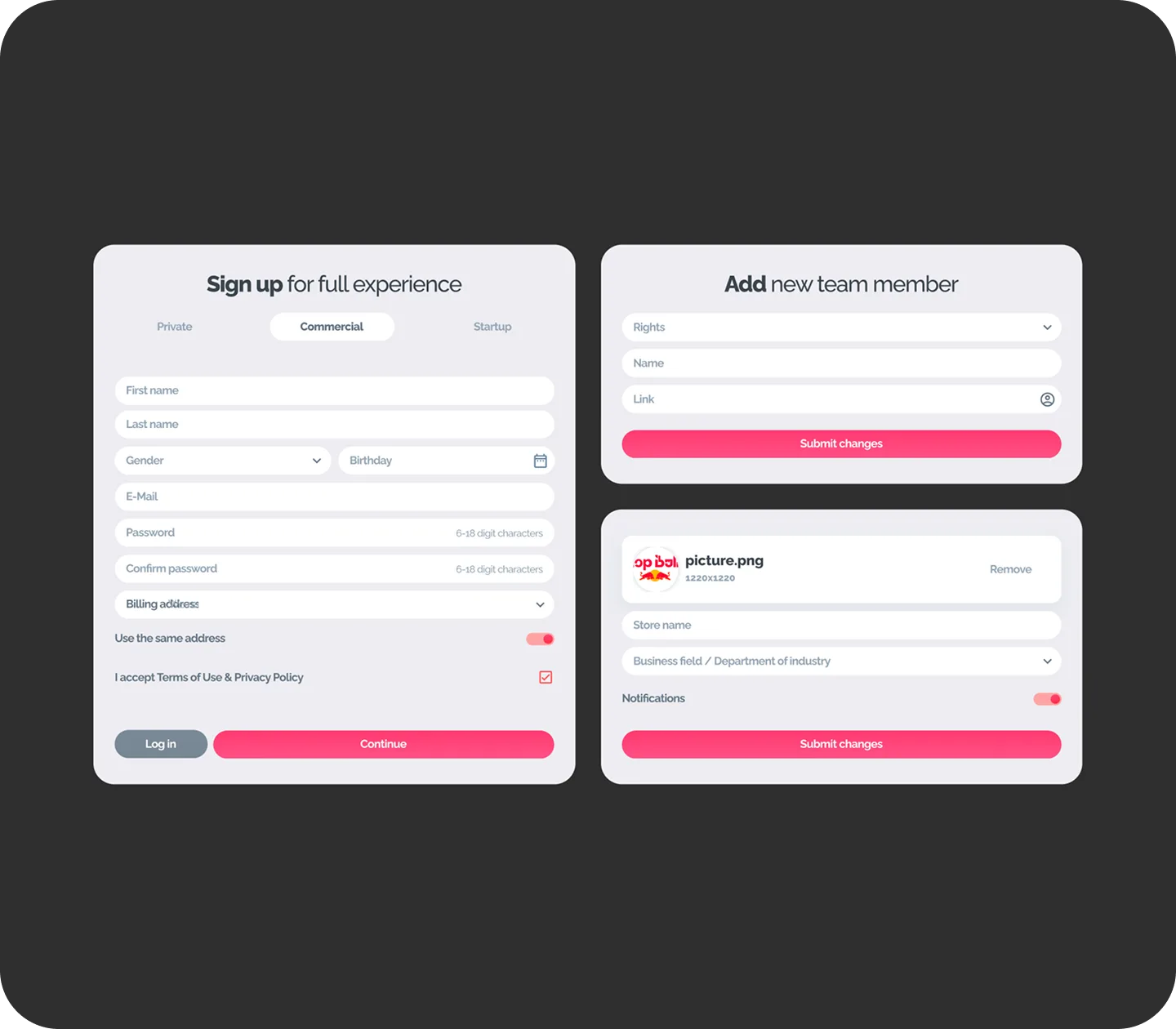 Secure user authentication and role management