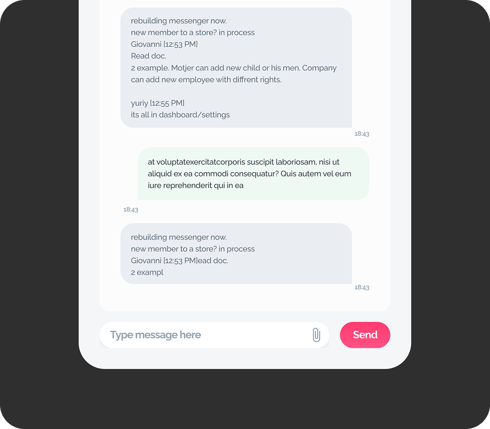 AI-powered chatbots for 24/7 customer engagement and support.