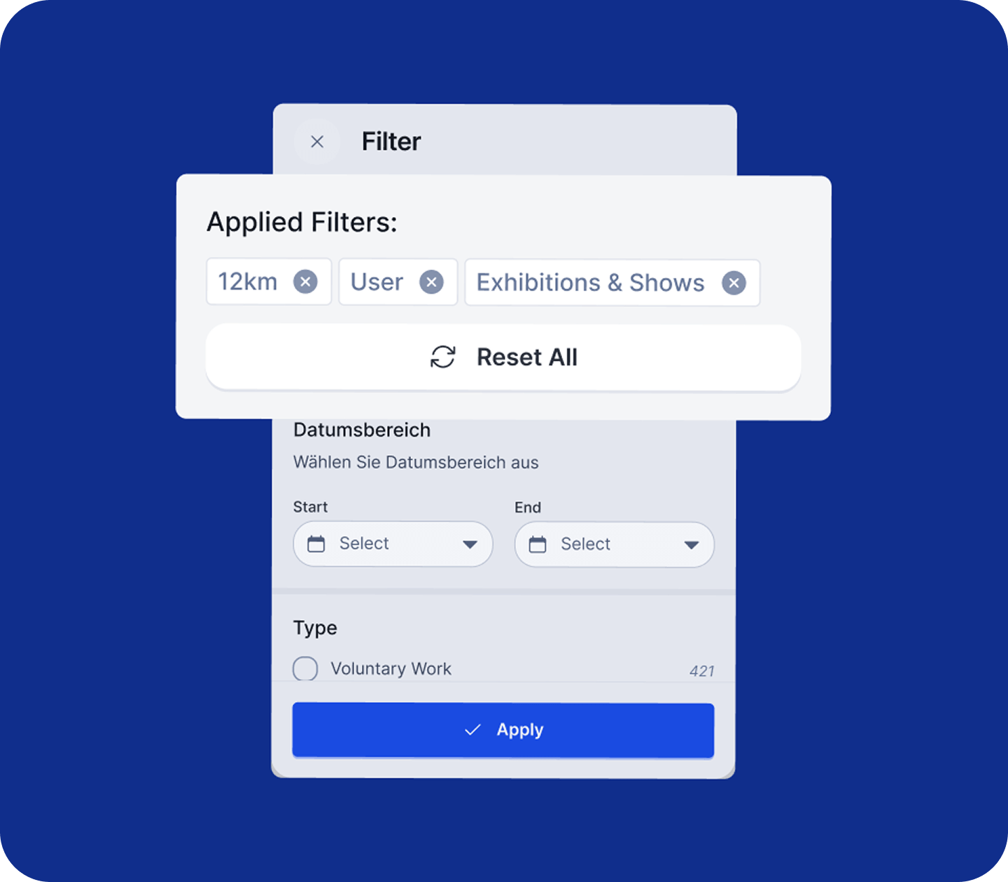 Location Filters to differentiate offers per project/district