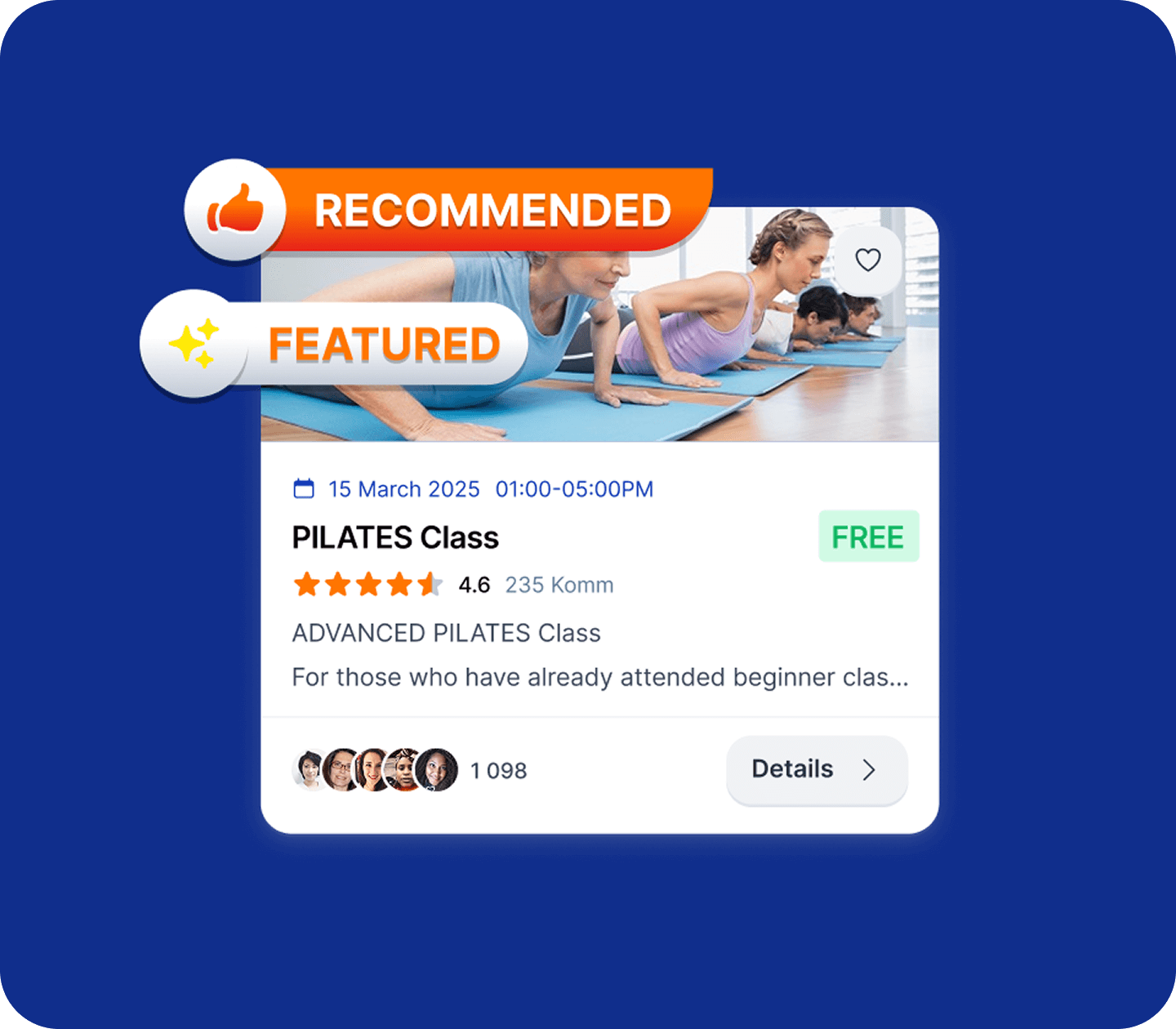 User Communication Features like activity ratings, community-building tools, and user blocking options